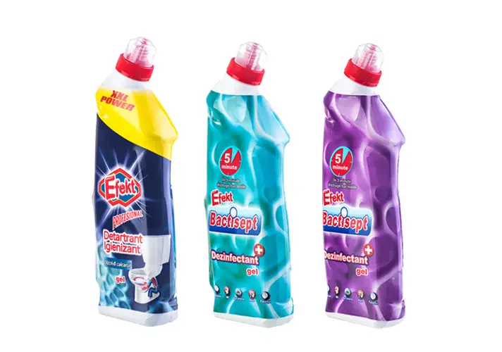 Detergents package shrink label 3