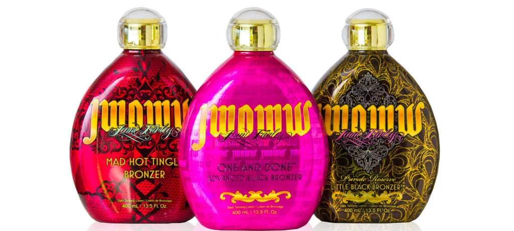 Perfume bottle packaging shrink labels
