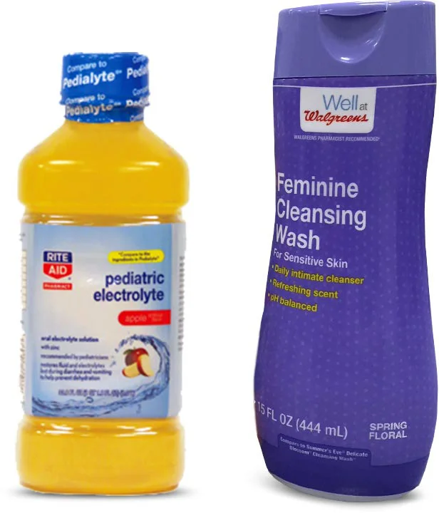 Shampoos shrink labels 2