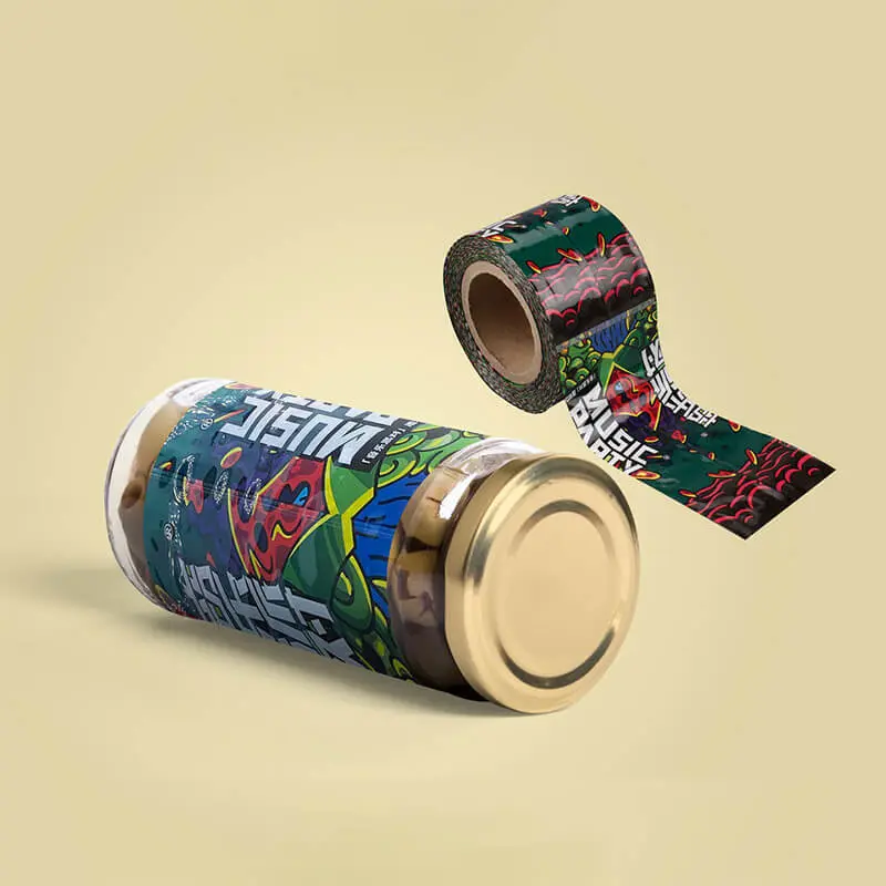 Snack packaging shrink label 2