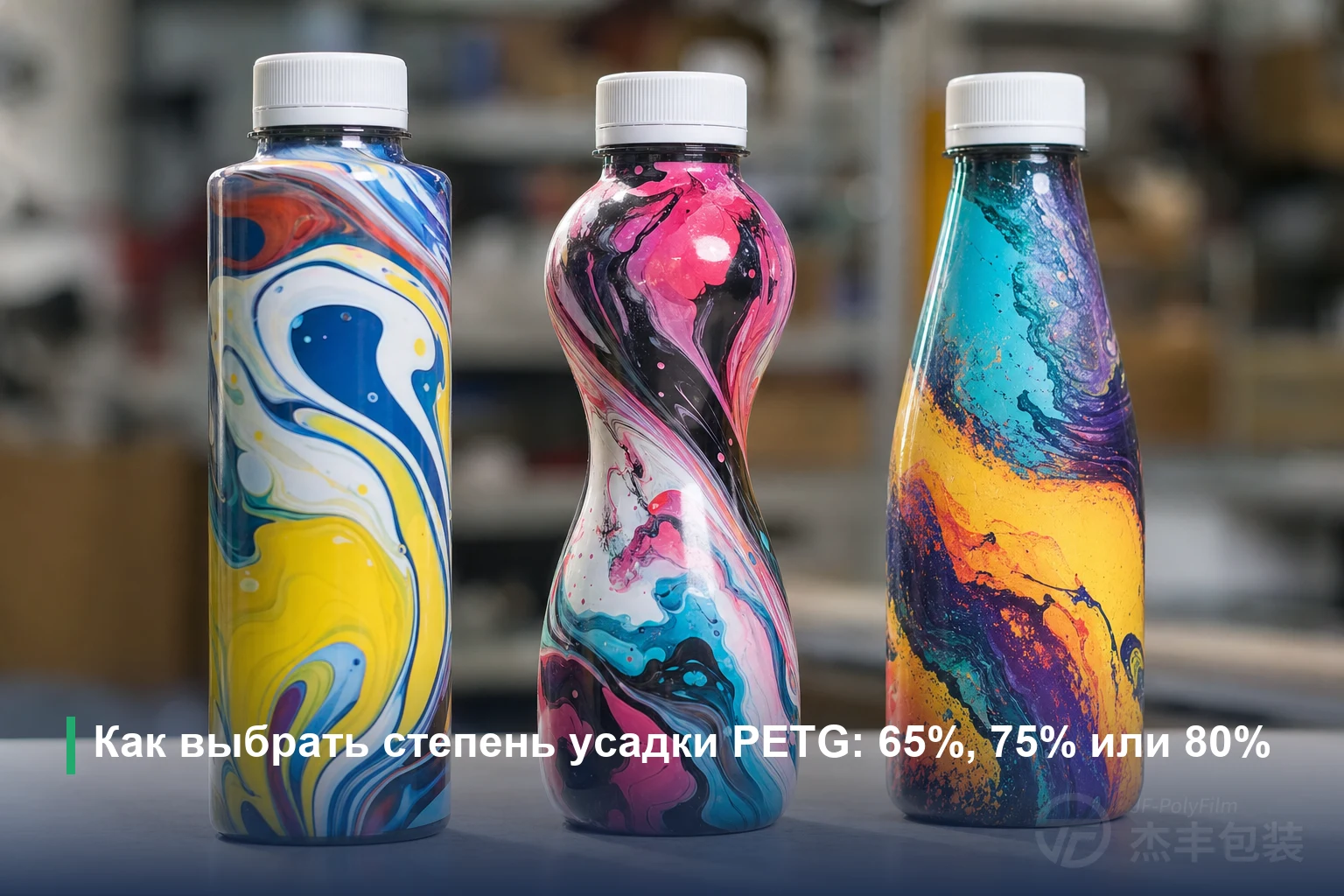 Как выбрать степень усадки PETG: 65%, 75% или 80%