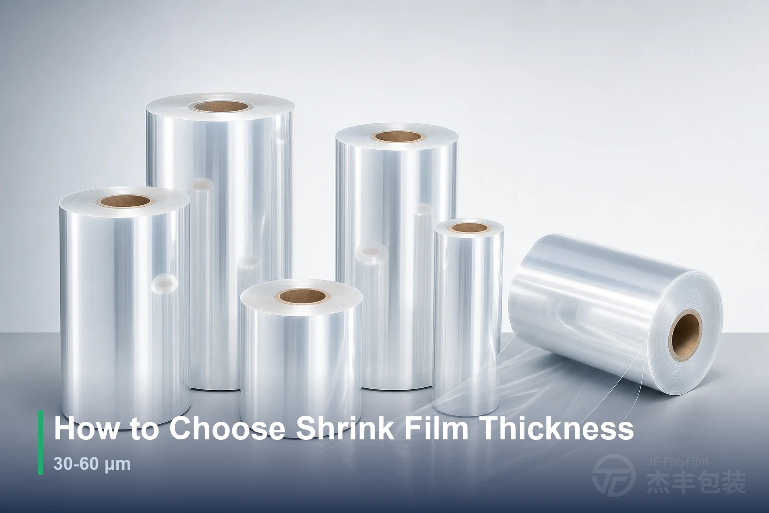 How to Choose Shrink Film Thickness: 30-60 μm