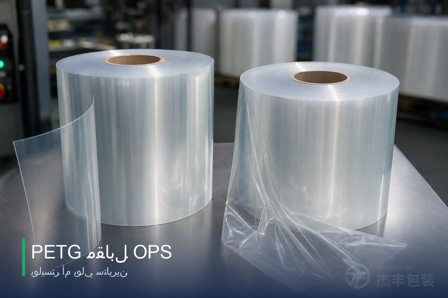 PETG مقابل OPS: فيلم انكماش بوليستر أم بولي ستايرين