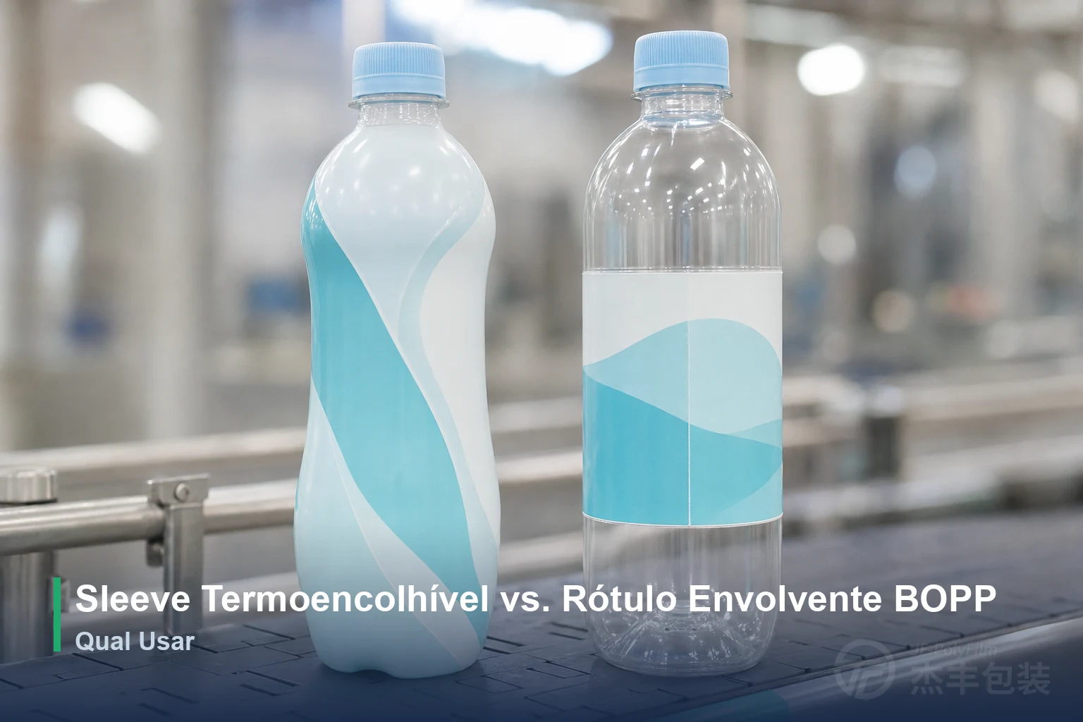 Sleeve Termoencolhível vs. Rótulo Envolvente BOPP: Qual Usar