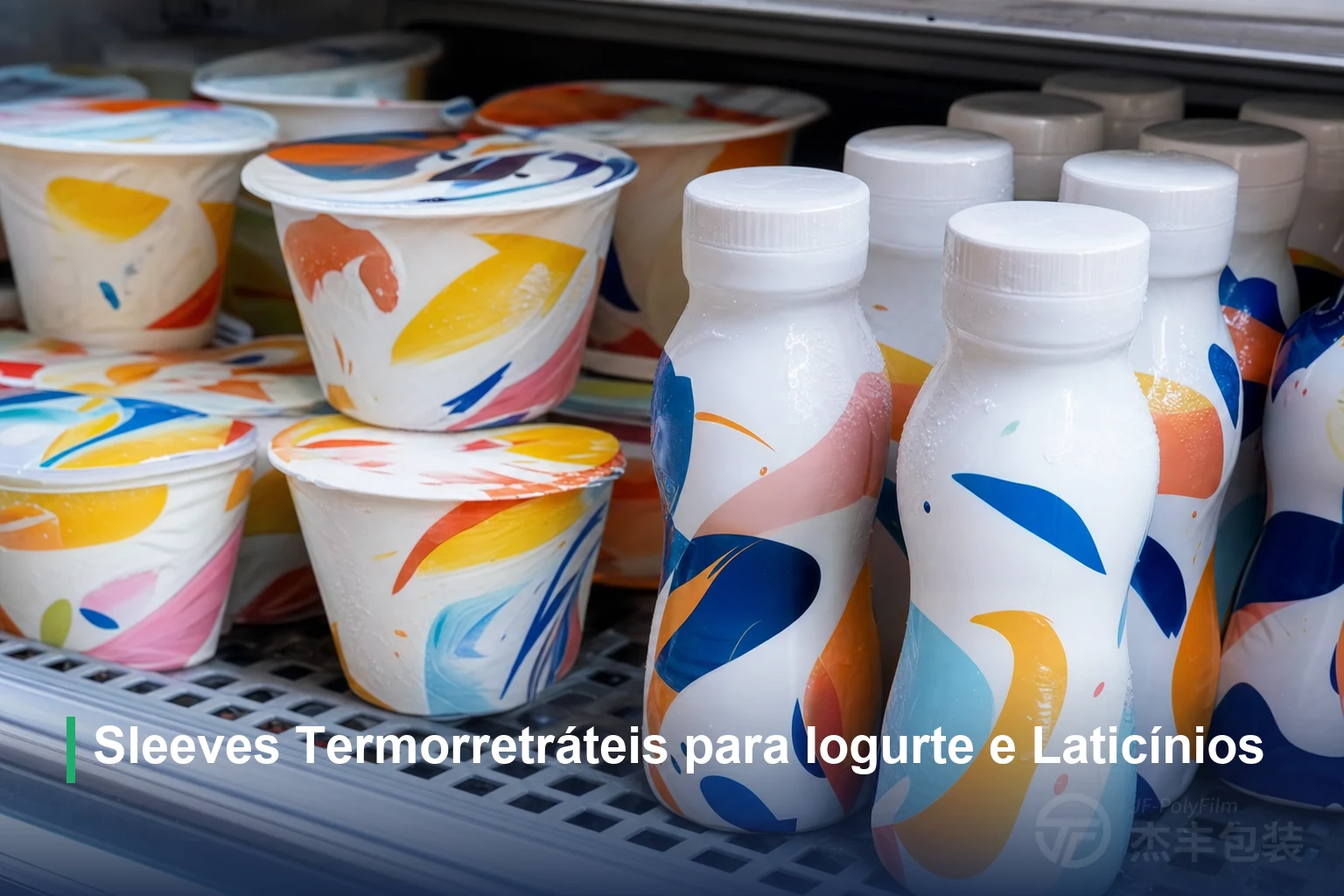 Sleeves Termorretráteis para Iogurte e Laticínios