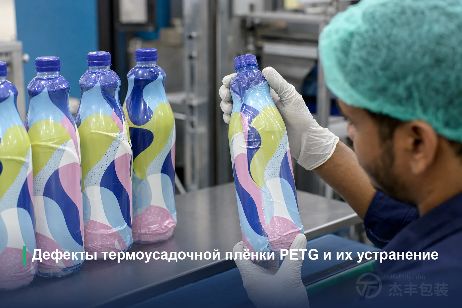 Дефекты термоусадочной плёнки PETG и их устранение